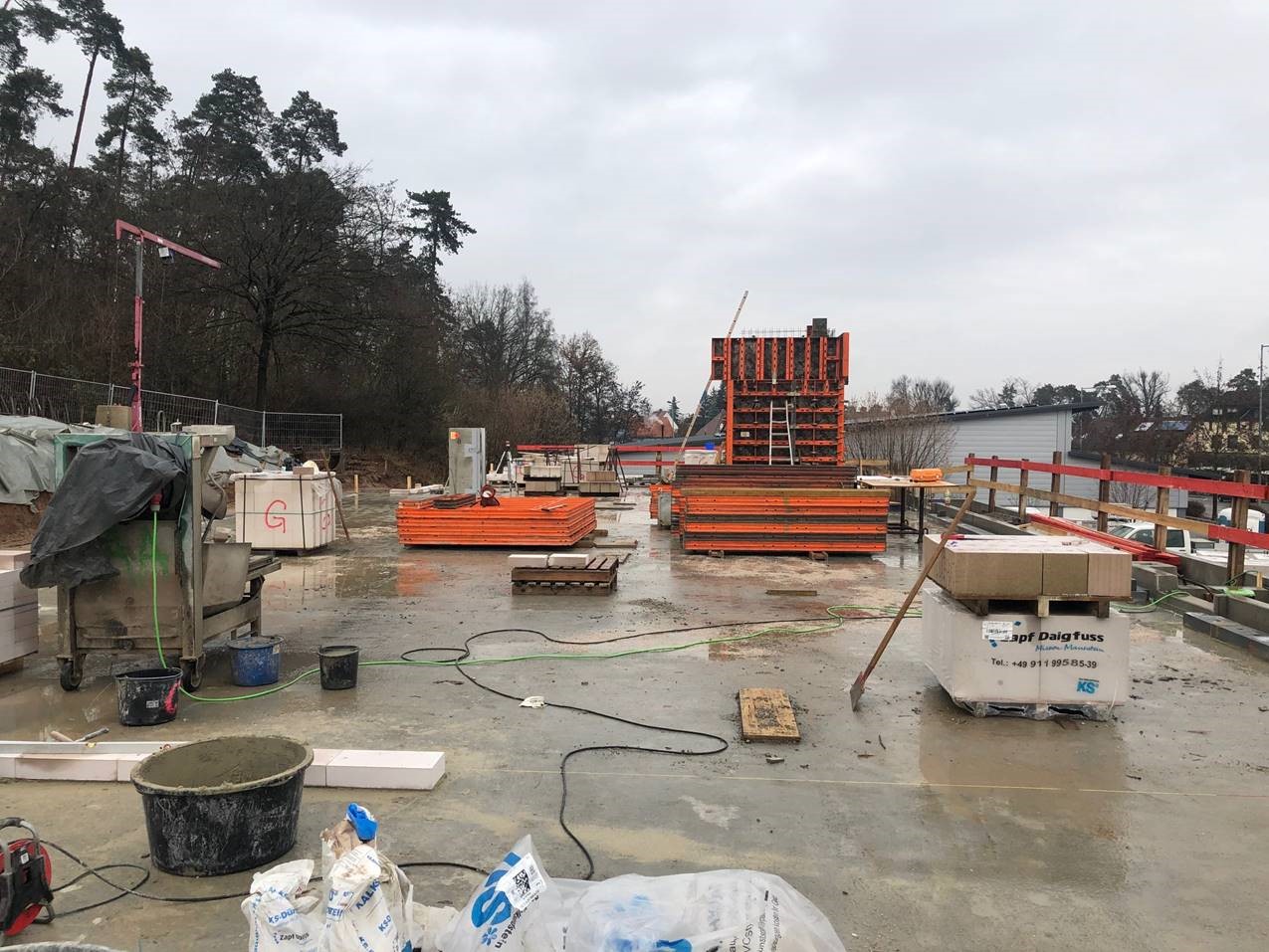 Baustelle Dezember 2019