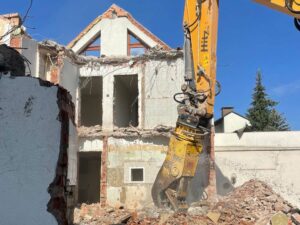 Abriss des Hauses